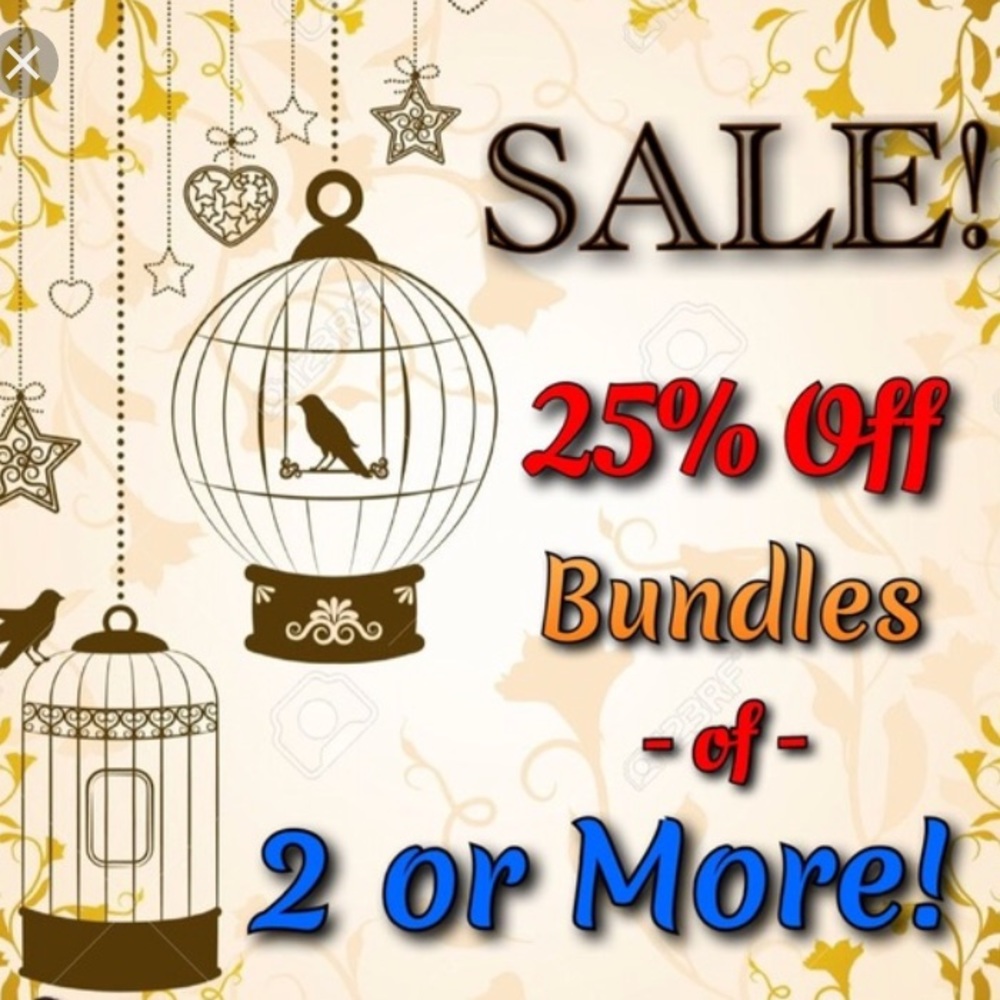 sale sale sale — bundle and save